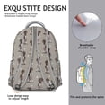 thumbnail image 5 of German Shorthaired Pointer Backpack for School,Cute School Bag,Schoolbag with Adjustable Shoulder Straps & Padded Back,15.3"x11"x7.1".﻿, 5 of 6