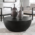 thumbnail image 2 of Uttermost Lark 16" Round Transitional Javawood & Resin Coffee Table in Ebony, 2 of 3