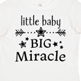 thumbnail image 4 of Inktastic Little Baby, Big Miracle Boys or Girls Toddler T-Shirt, 4 of 5