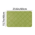thumbnail image 3 of InsCrazy Outdoor Rugs Living Room Bedroom Straight Plush Carpet Floor Mats Bathroom Absorbent Non-slip Mats Kitchen Foot Mats Machine Wash Bathroom Rugs for Bath Tub and Shower, 3 of 6