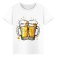 thumbnail image 5 of Fiudx Tops para Mujer Blusa de Manga Corta con Estampado de Moda para Mujer, Camiseta con Cuello Redondo, Tops Informales, 5 of 5
