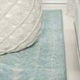 thumbnail image 3 of JONATHAN Y MOROCCAN HYPE 5 x 8 Area Rug, Ziri Moroccan Geometric - Turquoise/Cream, MOH210E-5, 3 of 9