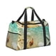 thumbnail image 2 of Easygdp Starfish And Seashell On The Beach Bolsa de Gimnasio, Bolsa de Viaje Duffel, Bolsa de Fin de Semana con Compartimentos, Bolsa de Mano para Noche, 2 of 7