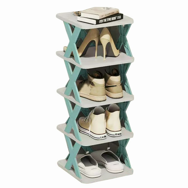 Generic Shoe Rack Can Be Stacked And Assembled In Multiple Layers