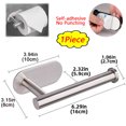thumbnail image 1 of Soporte de papel higiénico para cocina, estante adhesivo para pañuelos, dispensador de servilletas, armario de almacenamiento, accesorios de baño, 1/2 piezas, 1 of 5