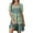 Green, variant on Fesfesfes Women Dress Spring Short Sleeve Floral Printed Lace Dresses Sale or Clearance