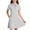 Gray, variant on Fesfesfes Girls Short Sleeve Dress Collared Button Front Casual A-Line Summer Outfit with Pockets for School Daily Wear Ages 5-15 Years