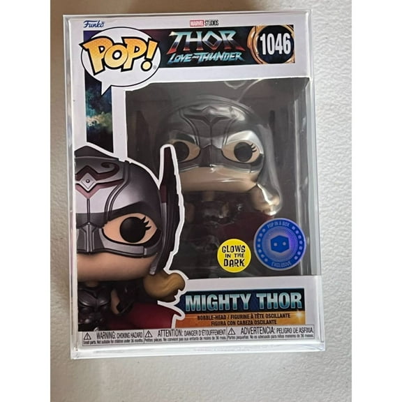 1046 Mighty Thor - Glow - Marvel Thor Love  Thunder Funko POP