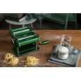 thumbnail image 2 of Marcato Atlas 150 Pasta Machine with Cutter, Hand Crank, and Instructions, Made in Italy, Green, 2 of 2