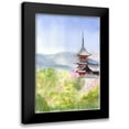 thumbnail image 1 of Shefranov, Olga 11x14 Black Modern Framed Museum Art Print Titled - Asian Landscape I, 1 of 5