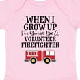thumbnail image 4 of Inktastic Firefighter Volunteer Fireman Boys Baby Bodysuit, 4 of 5