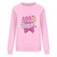 thumbnail image 4 of Uootdi 100 Days of School Long Sleeve Shirts for Women Womens Teacher Graphic Tops Happy 100 Days of School Sweatshirt Gift, 4 of 6