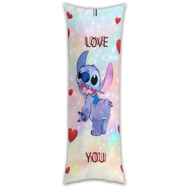 Funda de almohada de punto, funda de almohada larga de cuerpo entero, almohada de compañero de juegos para niños, cojín de sofá, muebles para el hogar, decoraciones de cama de 20" x 54"