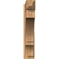 thumbnail image 2 of Ekena Millwork 7 1/2"W x 38"D x 38"H Balboa Smooth Craftsman Outlooker, Western Red Cedar, 2 of 4
