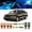 Ice blue, variant on 13 Piece Interior LED Lights Kit for VW Jetta MK6 2011-2017 Dome Map Trunk Stepwell Light Bulb+Install Tool