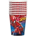 thumbnail image 2 of Unique Spiderman Paper Cups, 9 oz, Pack of 8, Multicolor, 2 of 2