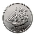 thumbnail image 1 of 2009 Cook Islands 1 oz Platinum Bounty Coin BU, 1 of 2