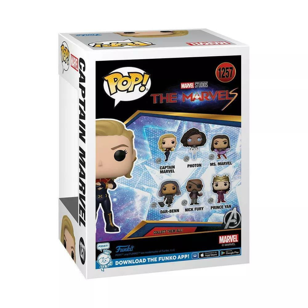 Funko POP! The Marvel's Captain Marvel Bobble Head Vinyl