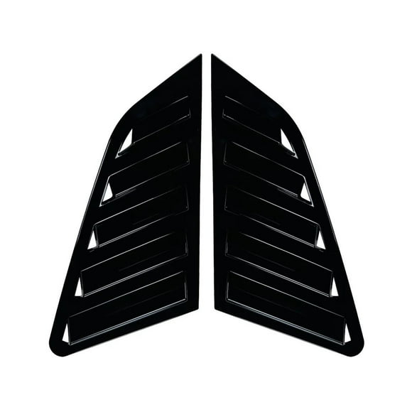 Car Rear Window Shutter Cover Trim For A-U-D-I A3 S3 8Y hatchback 2021 2022 2023 2024 ABS Glossy Black