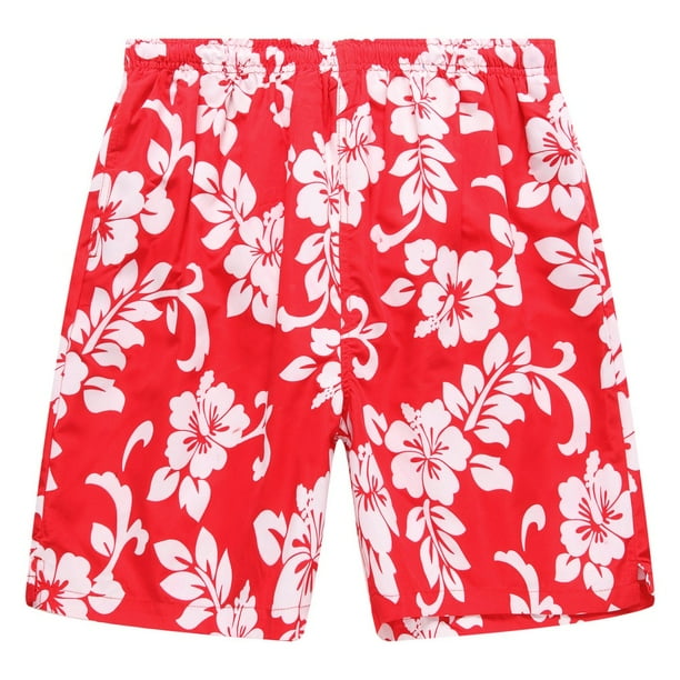 Hawaii Hangover Hawaii Hangover Men's Hawaiian Floral Swim Trunk
