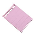 thumbnail image 2 of GUOOL 1 Pce Étagère de Garde-Robe Extensible Organisateur de Placard Réglable pour Cuisine Rose 50-80cm, 2 of 9
