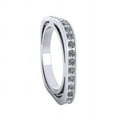 thumbnail image 3 of 3.0Ct Round Brilliant Natural Diamond Women's Euro Style Anniversary Wedding Eternity Band 14k Gold GH SI1, 3 of 3