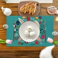 2024 Kitchen Essentials Easter Placemat Cartoon Rabbit Placemat Cute