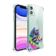 thumbnail image 1 of Cat and Butterfly Case Compatible with iPhone 11,Aesthetic Art Design TPU Full Cover Shock-proof Case, 1 of 1