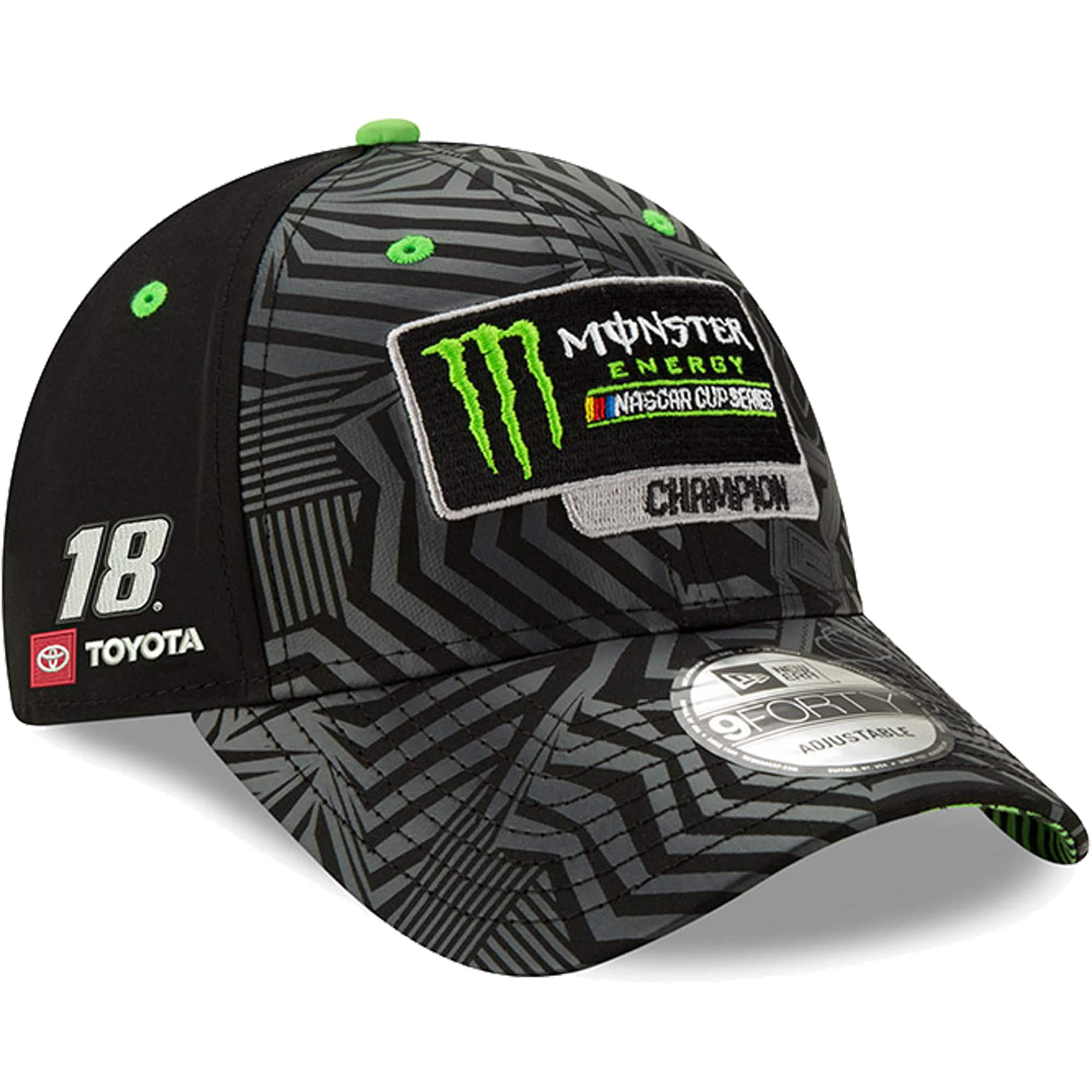 Men's New Era Black Kyle Busch 2019 