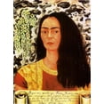 thumbnail image 1 of "Self Portrait with Loose Hair, 1947 - Frida Kahlo - Canvas or Print Wall Art", 1 of 1