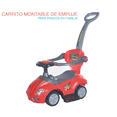 thumbnail image 1 of Carrito Montable YEI Con Barra De Empuje Volante Con Sonidos 3 En 1, 1 of 3