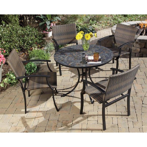 5 Pc Dining Table Set Walmart Com Walmart Com