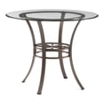 thumbnail image 1 of Holly & Martin Table à Manger Ronde en Verre Paisley Brun Foncé, 1 of 6