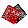 thumbnail image 1 of Bandana de Cara de Paisley Hugo Pañuelo de algodón Paisley, 1 of 10