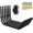 Black 6-Pack, variant on Kayak Storage Racks, Garage Hangers, Wall Hooks for Canoe, Ladder, Bicycle, Folding Chairs, Surfboard, Snowboard, Hose and Tools, Indoor, Outdoor