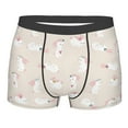 thumbnail image 5 of Uemuo Beautiful Rabbit Pattern Men's Boxer Briefs,Trunk Anti-Chafing,Comfortable, Durable, and Stylish Underwear-XX-Large, 5 of 9