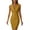 #497-Yellow, variant on Roncen Women's Wrap Dress, Elegant V-Neck Cocktail Dress with Button Detail & High Slit for Wedding Guest & Party