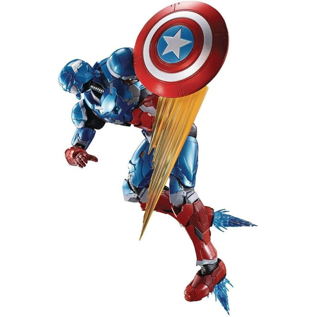 Figura de acción TAMASHII NATIONS Tech-On Avengers Captain America