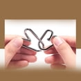 thumbnail image 2 of Shisuyan 20 Sets Sticks and Rings Puzzle Nine Rings Puzzle Metal Assorted Color Creativity, 2 of 8