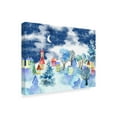 thumbnail image 2 of Trademark Fine Art 'Winter Village' Canvas Art by Lisa Powell Braun, 2 of 3