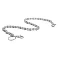 thumbnail image 4 of 1Pcs Silver Metal Pants Chain for Punk Style Hip Hop Jewelry 11.8X1.8X0.4In, 4 of 8