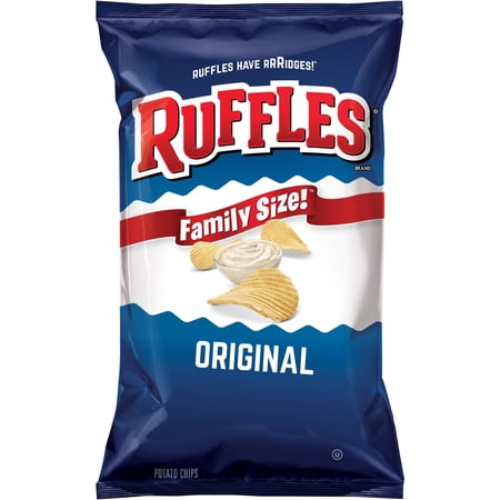 Family Size Ruffles Ruffles Original Potato Chips, Family Size – KMFV
