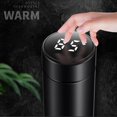 thumbnail image 1 of 500ml Anti-corrosion Temperature Display Stainless Steel Water Cup Bottle for Home, 1 of 12