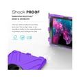 thumbnail image 3 of Microsoft Surface Pro 7 Plus / Pro 7 / Pro 6 / Pro 5 / Pro 2017 / Pro 4 / Pro LTE Case Protective Shockproof Cover with Pen Holder Hand Strap Rotating Kickstand Shoulder Strap, 3 of 6