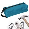 thumbnail image 3 of Bolsa De Herramientas De Almacenamiento Impermeable Para Piezas Pequeñas De Metal Con Asa (Azul), 3 of 9