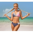 thumbnail image 5 of Women's Crochet Lace Bikini Two Piece Triangle Swimsuit Sexy Bathing Suits, 5 of 6