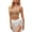 C-Khaki357, variant on Womens Bikini Top Boho Crochet Solid Color Beach Hollow Out Side Tie Swimsuit Tops Trendy Beachwear