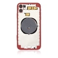 thumbnail image 3 of Boîtier Arrière de Remplacement avec Petits Composants Pré-Installés (Sans Couvercle Arrière) Compatible pour iPhone 11 (Rouge), 3 of 5