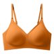 thumbnail image 4 of Sujetador sin costuras y sin aros para mujer: fino, soporte suave, pecho grande, copa semi-fija, transpirable; tallas 70D/75A/75B para uso informal., 4 of 4
