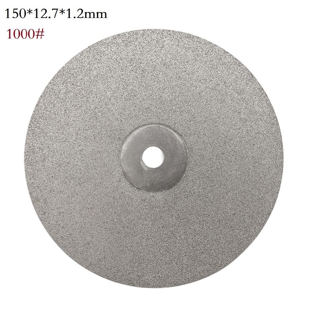 BAMILL 6" 150mm Grit803000 Diamond Coated Wheel Lapping Disc Flat Lap